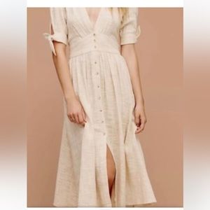 Free People Dress- Love of My Life Midi. Size M
